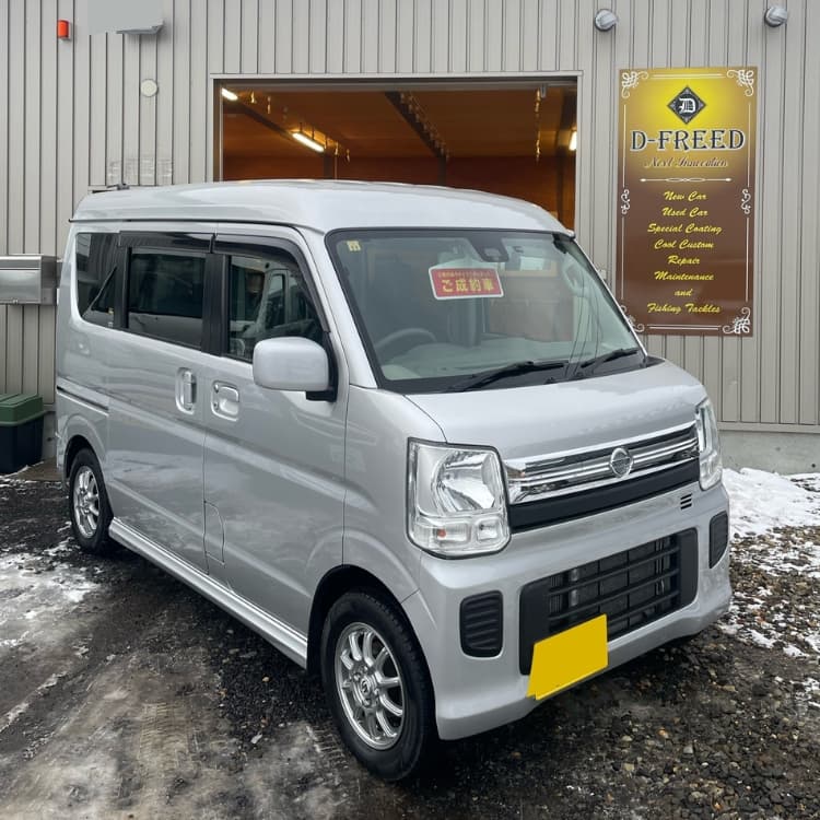 札幌市東区にある自動車会社が納車したエブリィ